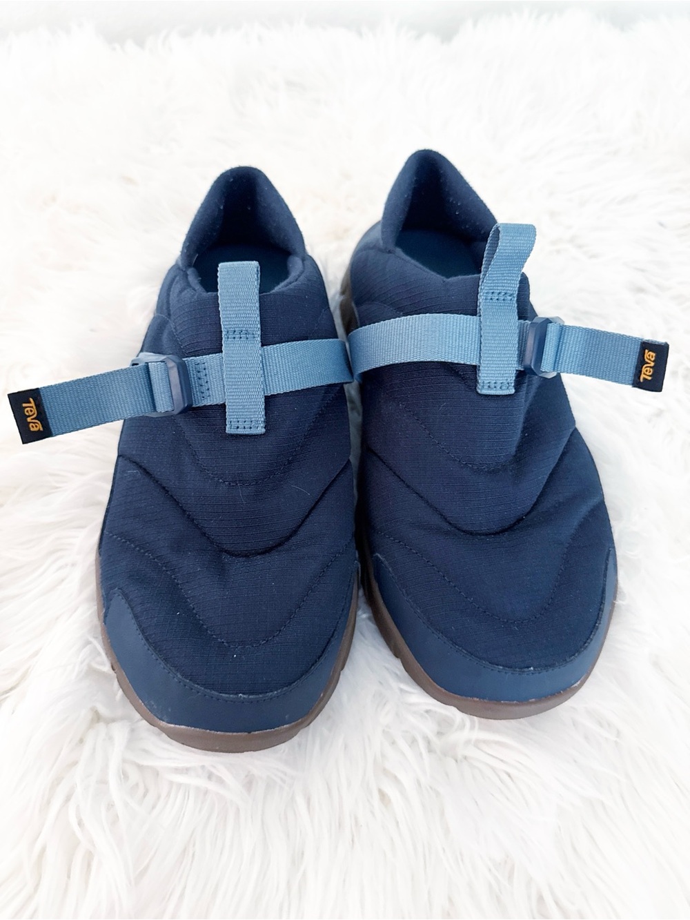 Teva Navy with Light Blue Strap Slip-On Comfort Shoes